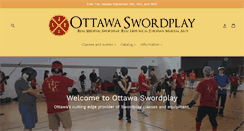 Desktop Screenshot of ottawaswordplay.com